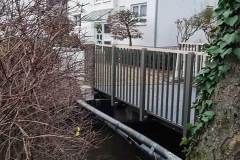 Fuß- und Radwegbrücke über den Mühlbach in Achern