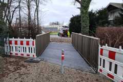 Fuß- und Radwegbrücke über den Mühlbach in Achern
