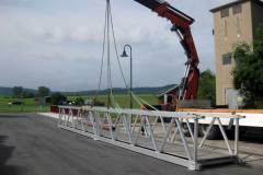 Behelfsbrücke Aluminium