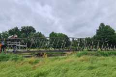 Geh- und Radbrücke Bogen über die Staatsstraße St 2139  in Bärndorf