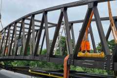 Geh- und Radbrücke Bogen über die Staatsstraße St 2139  in Bärndorf