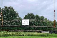 Geh- und Radbrücke Bogen über die Staatsstraße St 2139  in Bärndorf