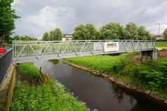 Aluminiumbrücke in Rastatt